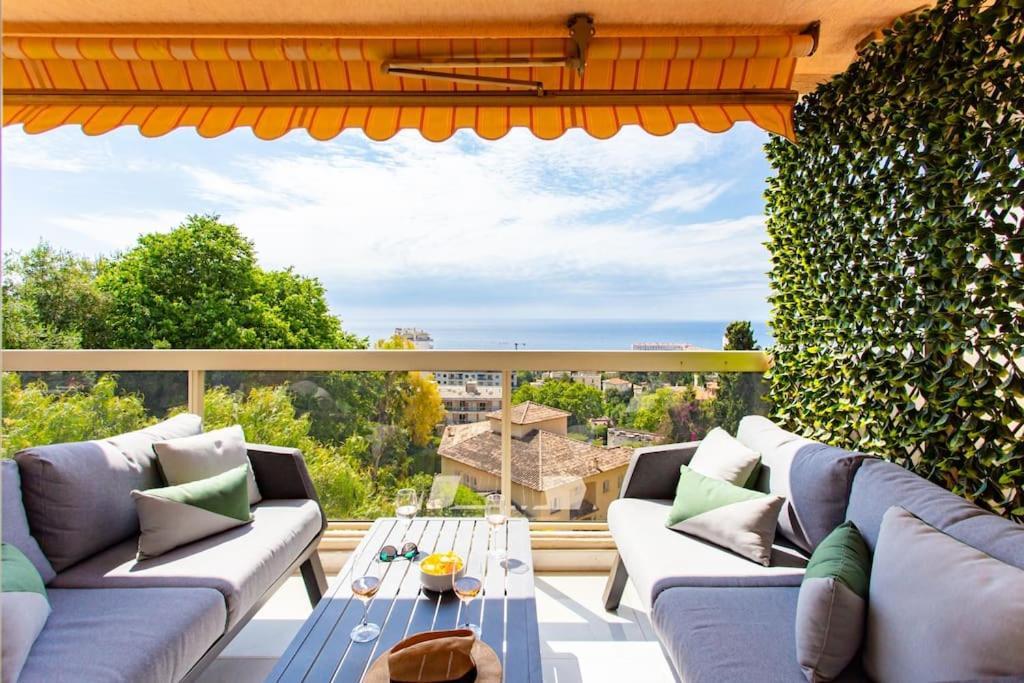 Aparthotel Riviera - La Terrasse De Clairefontaine - Fabron نيس المظهر الخارجي الصورة