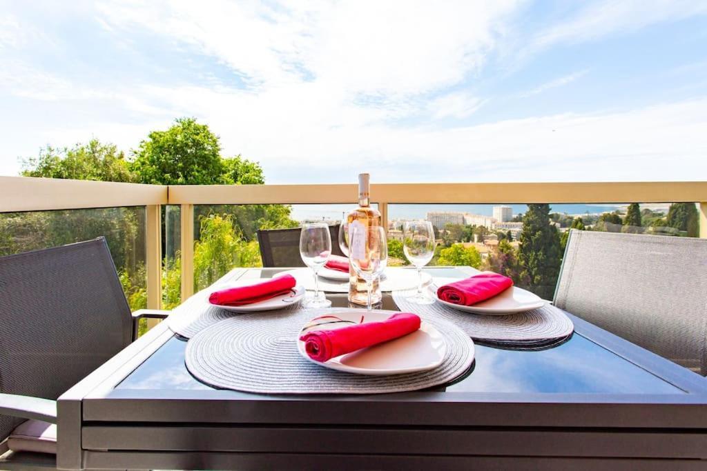 Aparthotel Riviera - La Terrasse De Clairefontaine - Fabron نيس المظهر الخارجي الصورة