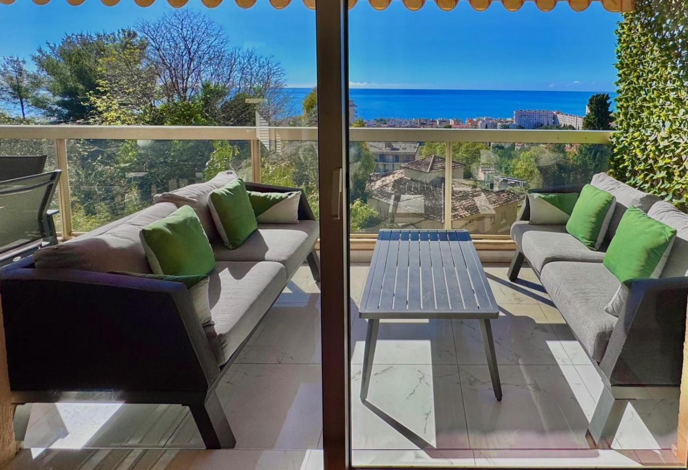 Aparthotel Riviera - La Terrasse De Clairefontaine - Fabron نيس المظهر الخارجي الصورة